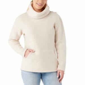 Smartwool Cream funnel Neck Sweater size xs